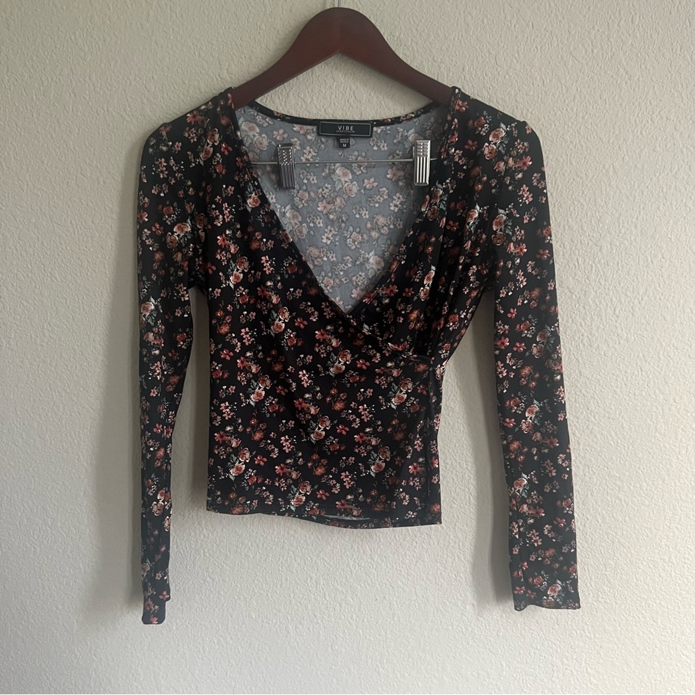 Floral Long Sleeve Top
